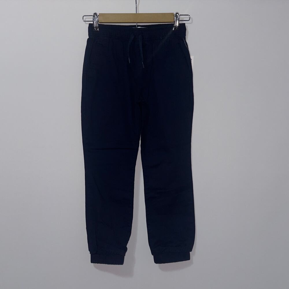 Old navy blue jogger pants boys size medium (8)